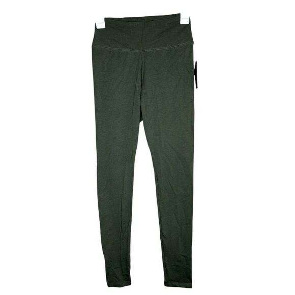 NEW Wild Fable High-Waisted Classic Deep Olive Green Leggings Small - Picture 2 of 9